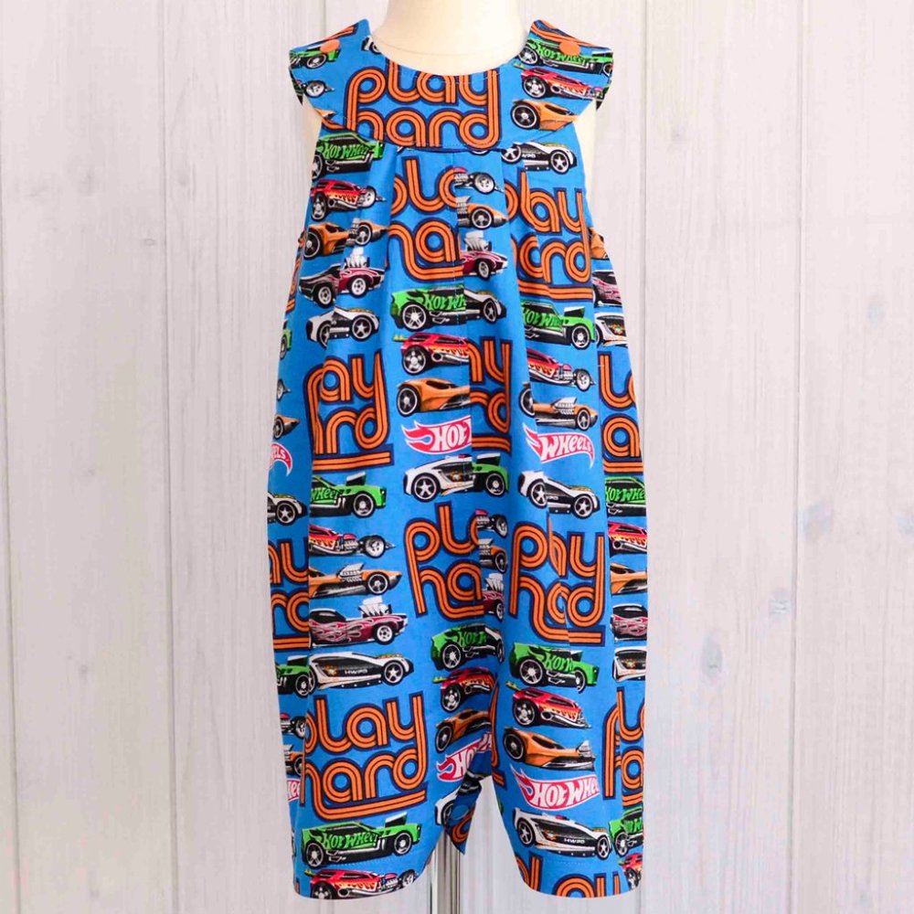 Hot Wheels Cars Romper for Toddler Baby Boys